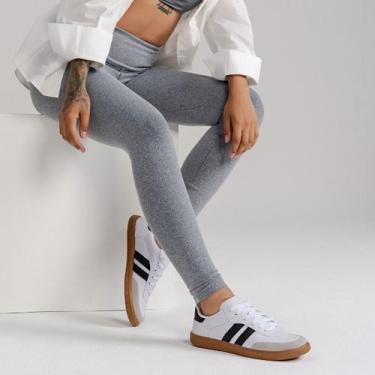 Imagem de Tênis Feminino Masculino Sapatenis Casual Confortável Macio Elegante P