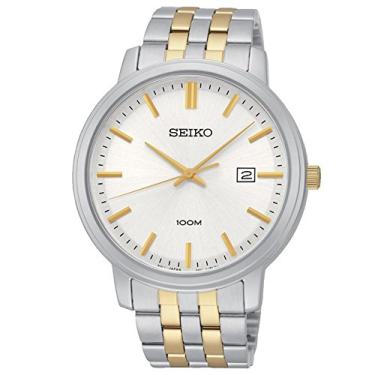Imagem de Relógio Casual Masculino Seiko "Gliese" Quartzo Suíço Aço Inoxidável (Modelo: JV1532)