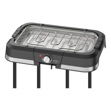 Imagem de Churrasqueira Elétrica Britânia Bcq90 Com Suporte 1500w Cor Preto