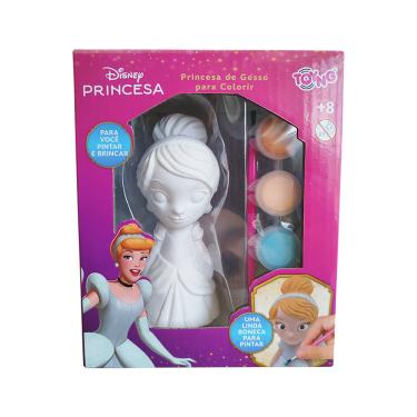 Imagem de KIT DE PINTURA GESSO PRINCESAS DISNEY