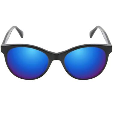 Imagem de Óculos de sol polarizados unissex da moda, masculino e feminino, com proteção UV, estilosos para ciclismo, direção, pesca, azul gelo, óculos de sol