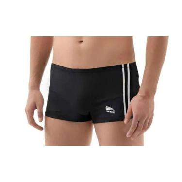 Imagem de Sunga Boxer Progne Listras - Prouno, Preto, Grande