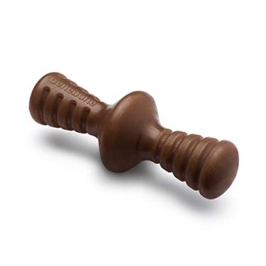 Imagem de Benebone Zaggler Brinquedo de mastigar rolante indestrutível para mastigadores agressivos, disjuntores de tédio resistentes de longa duração para cães com sabor real de amendoim, para cães grandes