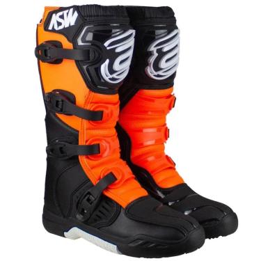 Imagem de Bota ASW Image Enduro Preto/Laranja