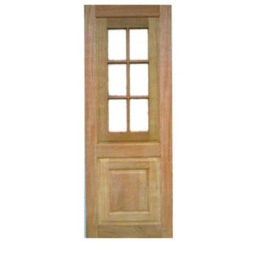 Imagem de Porta de Entrada Maciça csmv-2 para Vidro - Madeira, 2,10 m (altura) x