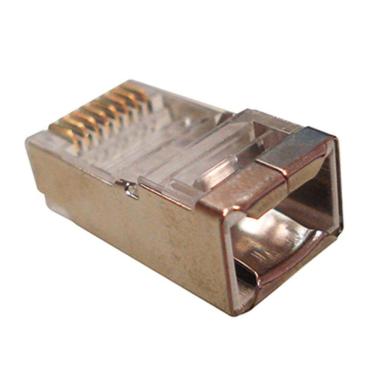 Imagem de Plug Conector RJ45 Macho Cat 6 8 vias - Blindado - WT-6066-SOLID