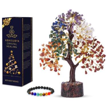 Imagem de Decoração de Feng Shui da Árvore da Vida de Crystal Tree Seven Chakra 