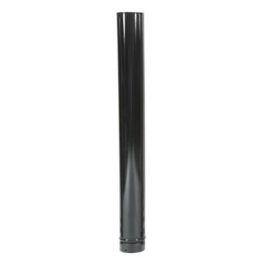 Imagem de Cano Chaminé Esmaltado Preto 1 M 110 mm Venax