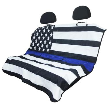 Imagem de Hirritale Capa de assento traseiro impermeável para cães e crianças, protetor de assento de carro sob o assento de carro de bebê, cobertor de assento de carro infantil e cachorro para banco traseiro