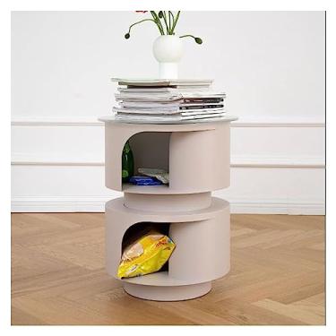 Imagem de Mesa de centro de design simples, mesa de canto pequena com casa de gato, mesa lateral mesa de centro com cama de gato, condomínios para sala de estar, quarto, varanda, família e escritório, mesa