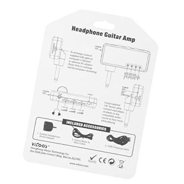 Imagem de Domary Plugue de Guitarra Elétrica Mini Fone de Ouvido Amplificador Plexi Som Compacto Portátil para Instrumentos Musicais