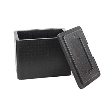 Imagem de Caixa térmica dobrável com isolamento térmico de 18 L, caixa térmica para manter quente, caixa térmica de isopor, 31,5 x 39,5 x 27,5 cm, reutilizável