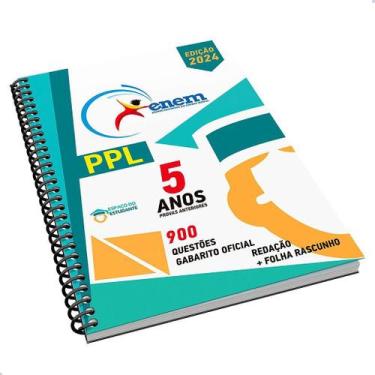 Imagem de Apostila ENEM PPL 2019 a 2023 - 5 Anos de Provas Anteriores e Gabarito
