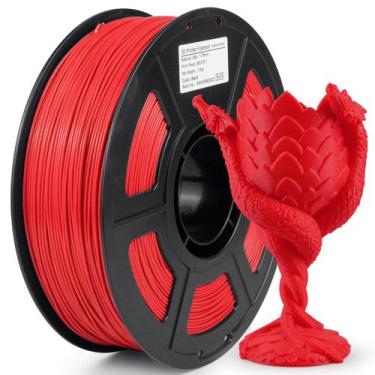 Imagem de Filamento de impressora 3D iSanghu ASA 1,75 mm UV/vermelho resistente 