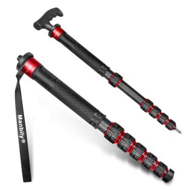 Imagem de Câmera Monopod Manbily C-666L Tubo de fibra de carbono de 32 mm