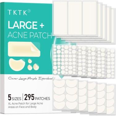Imagem de Adesivos para acne TKTK, bandagens hidrocolóides grandes de 295 unidad