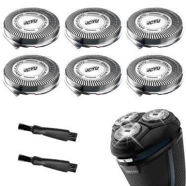 Imagem de Cabeças de reposição para Philips Norelco 3000 SH30/52, pacote com 6 -