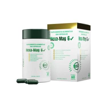 Imagem de Hexa-Mag 6 1000mg 60 Cápsulas Fortlife - Fortlife Pharma