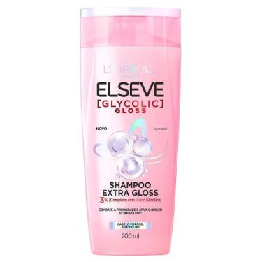 Imagem de Shampoo Extra Gloss Elseve Glycolic Gloss, 200ml