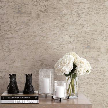 Imagem de Papel de Parede Shimmer Efeito Pedra UK20807 - Rolo: 10m x 0,52m