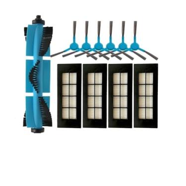 Imagem de Compatible With Conga 3090/Viomi 1X Main Roller Side Brush Hepa Filter Mop Cloth Rag Replacement Cleaner Spare Parts Robot Vacuum Accessory(Set D)