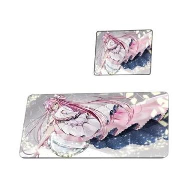 Imagem de Tapete De Teclado E Mouse Grande De Anime Puella Magi Madoka Magica, T