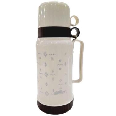 Imagem de Garrafa Térmica 1 Litro com Caneca N248723-1 Creme - DayDays - Quanhe