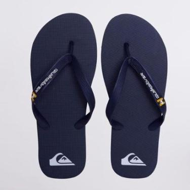 Imagem de Chinelo Quiksilver Molokai Solid Marinho-Marinho-37/38-Masculino