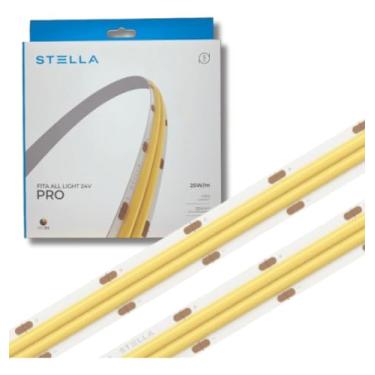 Imagem de Fita LED All Light Pro 25W 24V Stella 5m Branco Quente 3000K
