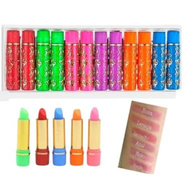 Imagem de Batom Mágico 24 horas Kit Com 12 Porque a Beleza da Mulher Merece Durar o Dia Todo