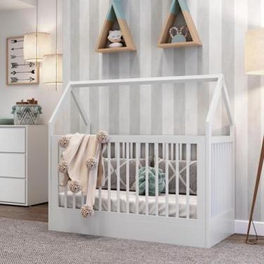 Imagem de Berço Montessoriano Mini Cama Montessori com Casinha Wood Divicar, bra