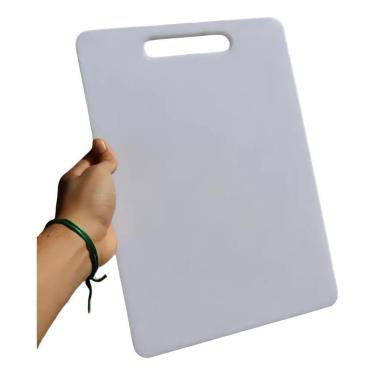 Imagem de Tábua De Carne Corte 35X25 De Pvc Cortar Churrasco Salada Co
