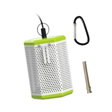 Imagem de KiBcsLic Protetor de lâmpada de aquecimento para répteis, dispositivo de aquecimento, suprimentos para gaiola, equipamento de aquecimento de inverno, sem luz, Grande