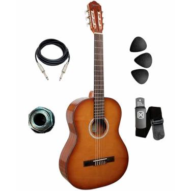 Imagem de Violão Eletroacústico Nylon Giannini Performance Plus N-17 N (LB)