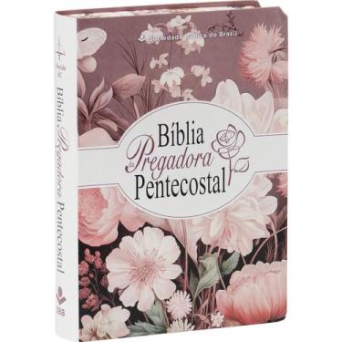 Imagem de Bíblia de Estudos Pregadora Pentecostal média Beira Flor - central