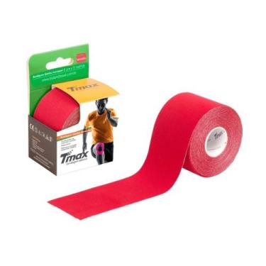 Imagem de Bandagem Elástica Funcional Adesiva - Tmax, Vermelho