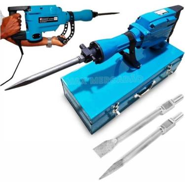 Imagem de Martelete Profissional Rompedor 15kg 1800w Muito Potente 220v - Siga t