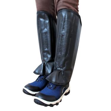 Imagem de Perneira de Proteção Profissional, 3 Talas, Caneleira de Segurança para Roçadeira, Proteção Contra Picada de Cobra, EPI