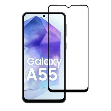 Imagem de Película Protetora de Cerâmica para Samsung Galaxy A55 5G – Anti-Riscos, Alta Sensibilidade, Cobertura Total