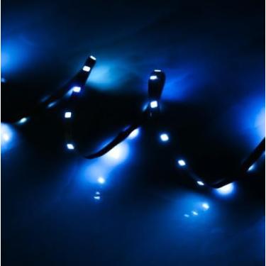 Imagem de Fita LED Adesiva 2m com 120 LEDs – Iluminação Decorativa a Pilha para Quarto, Festas e Ambientes | AZUL