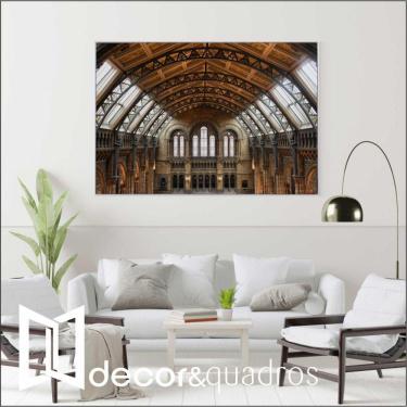 Imagem de Quadro Arquitetura Arcos 60x40 Cm Adesivo Fotográfico