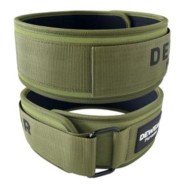 Imagem de Cinto de levantamento de peso durável, cinto de ginástica de 10 cm de largura para musculação, levantamento de peso, agachamentos, levantamento terra - oferece suporte lombar e estabilidade para