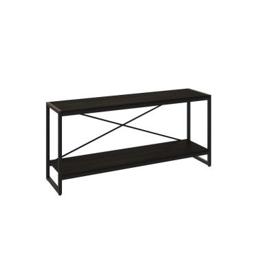 Imagem de Rack P-tv Dynamica 120x30x56cm C-02 Prateleiras Preto ônix - Est.preta Preto ônix - Est.preta