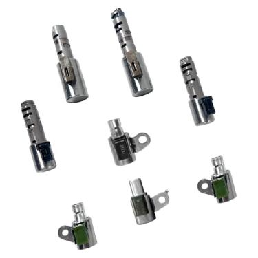 Imagem de DISJEST Kit de solenoide de mudança de transmissão de 9 peças, substituição para Lexus IS250 LX570 GS430 2004-2017 e Toyota Tacoma Sequoia Tundra, serve para peça # A760 A761E A960E AB60E AB60F