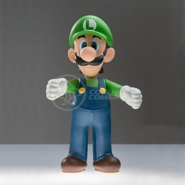 Imagem de Boneco Action Figure Luigi Super Size 23Cm Super Mario
