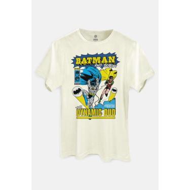 Imagem de Camiseta DC Comics The Dynamic Duo - Piticas, G2, Off white, Unissex