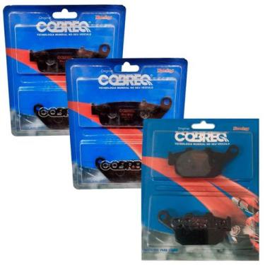 Imagem de Pastilha De Freio Cb 650f Cb650f Com E Sem Abs Cobreq