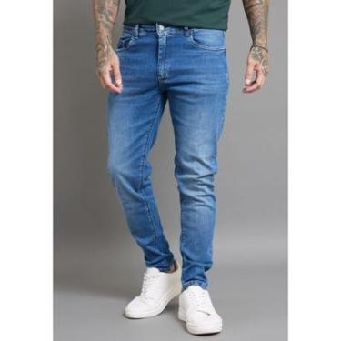 Imagem de Calça Jeans Skinny Masculina Marmorizada Básica Dialogo-Masculino
