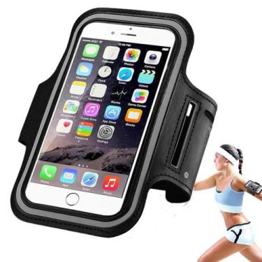 Imagem de Braçadeira Capa Smartphone Treino Academia Corrida Ajustável - starfle