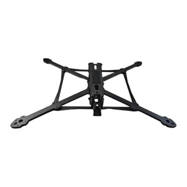 Imagem de menolana Frame para quadricóptero, estrutura para drone, fácil de instalar, peça de fixação, fibra de carbono, acessórios para drones de corrida, para reparos, 57cm